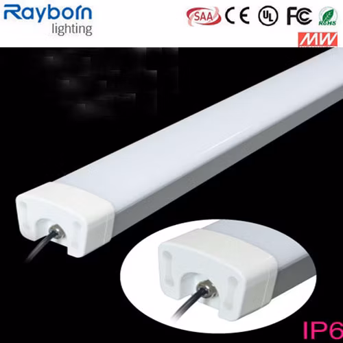 Ecorbl350A 36W Waterproof Lamp Workshop IP65 LED Suspended Ceiling Lighting Frosted and Clear Cover Industrial LED Triproof Light