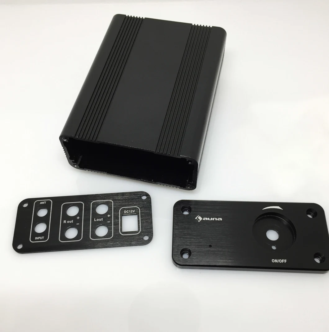 Anodized Extruded Aluminum Electronic Enclosures/ Car Inverter Shell /Extruded Profile Shell/Aluminum Enclosure/Heat Sink Metal Hardware Shell Hardware Shell