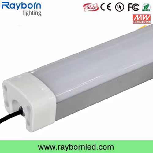 Ecorbl350A 36W Waterproof Lamp Workshop IP65 LED Suspended Ceiling Lighting Frosted and Clear Cover Industrial LED Triproof Light