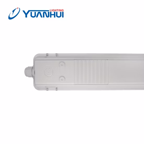 LED Tunnel Tri-Proof Lighting IP66 Oudoor 140lm/W Étanche LED linéaire Triproof Tube Light