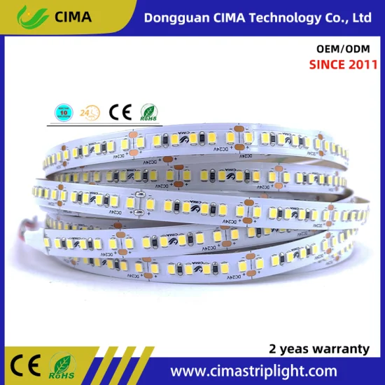 Ventes directes d'usine les plus populaires haut CRI> 90 16-18lm profil de cuivre Flexible LED bande lumineuse SMD 5730 2835 5050