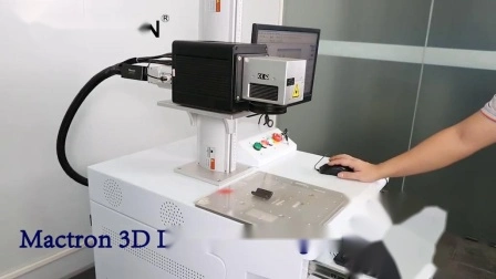 Machine de gravure de cristal laser 3D pour codes à barres
