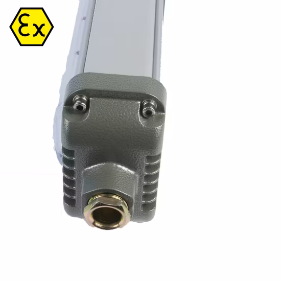Lampe anti-déflagrante à LED pour entrepôt industriel dangereux de lampe Triproof Atex